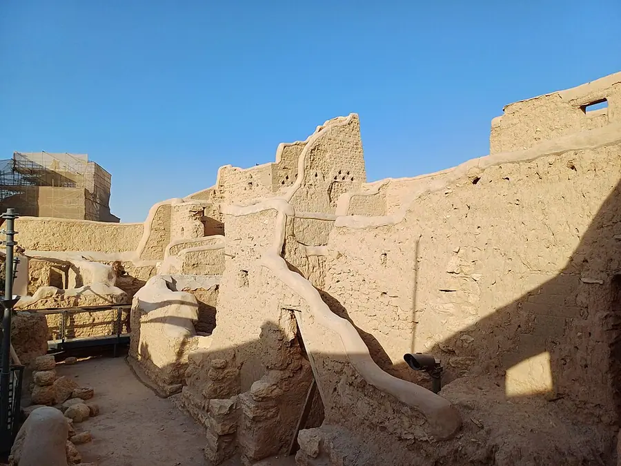 Mud-brick ruins of the at-Turayf quarter of Dirʿiyya, the first Saudi capital, near Riyadh